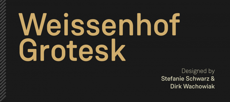 Weissenhof Grotesk 1