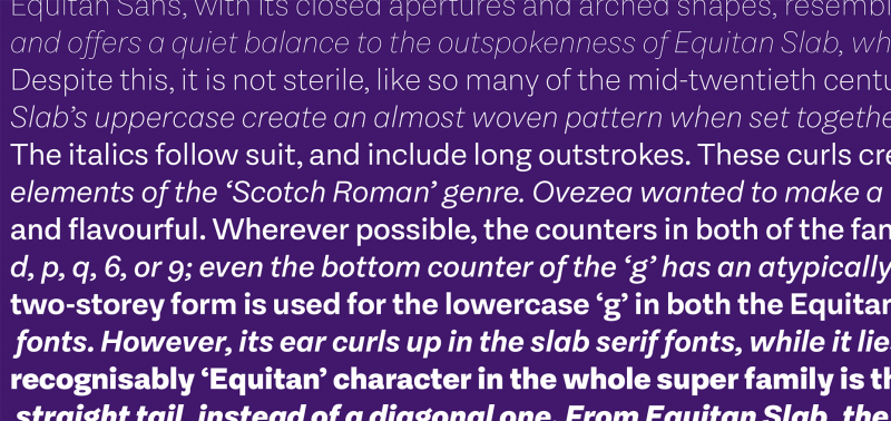 Equitan Sans 82